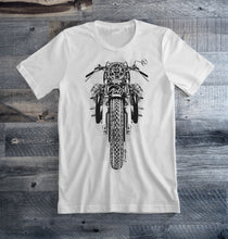 Moto Guzzi Black Motorcycle Tee Shirt