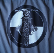 BMW Airhead Boxer B/W  Logo Motorcycle Tee Shirt